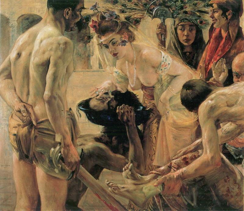 Lovis Corinth Salome Sweden oil painting art